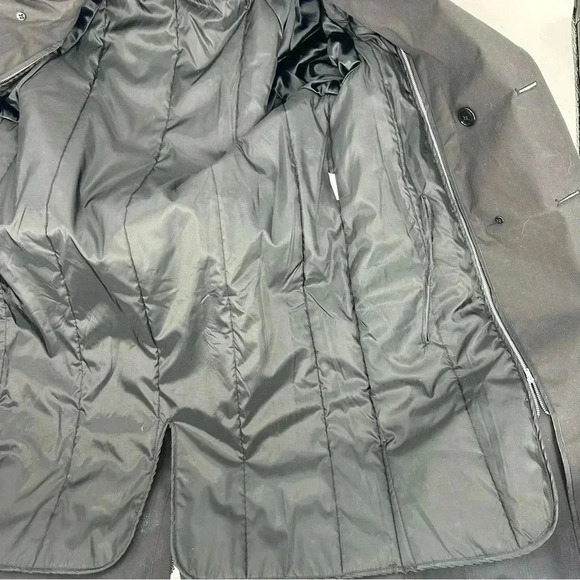 Defense Logistics Agency Garrison Collection All Weather Army trench Coat 38R - Picture 5 of 6